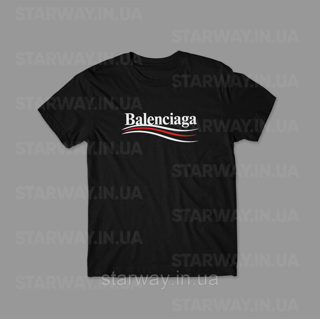 Чоловіча стильна футболка balenciaga | різні кольори