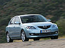 Бампер передній на Mazda 3 (Мазда 3) хетчбек 2004-2006, фото 2