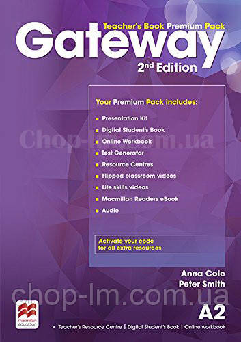 Gateway 2nd/Second Edition A2 Teacher's Book Premium Pack (Edition for Ukraine) / Книга для учителя