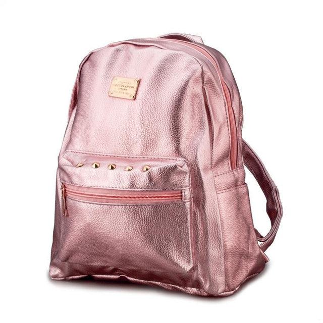 Жіночий рюкзак (рожевий)