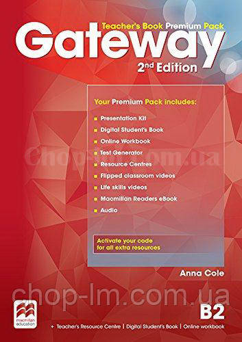 Gateway 2nd/Second Edition B2 Teacher's Book Premium Pack (Edition for Ukraine) / Книга для учителя