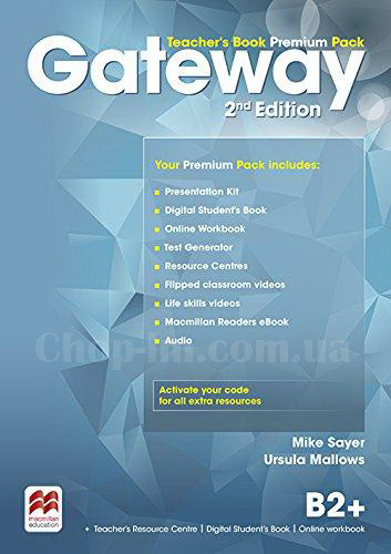 Gateway 2nd/Second Edition B2+ Teacher's Book Premium Pack (Edition for Ukraine) / Книга для учителя