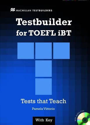 Testbuilder for TOEFL iBT with key and Audio CDs, фото 1
