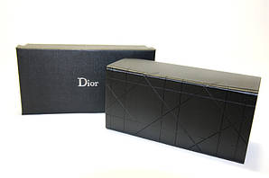 Брендовий футляр чохол для сонцезахисні очок Dior чорний