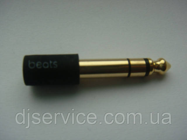 Перехідник для навушників Monster Beats з мініджека на jack 3.5 6.35, фото 1