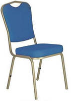 Стілець банкетний BC-11 alu екошкіра V-15 синя (Новий Стиль ТМ)