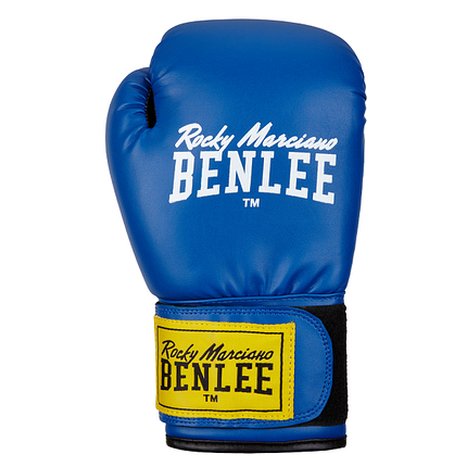 Боксерські рукавиці тренувальні Benlee RODNEY 10oz, PU, синьо-чорні, фото 3