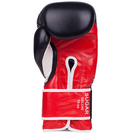 Боксерські рукавички BENLEE SUGAR DELUXE (blk/red), фото 4