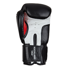 Боксерські рукавички Benlee ROCKLAND 14oz, шкіра, чорно-білі, фото 5