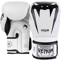 Рукавички боксерські рукавички для боксу Venum Giant 3.0 Boxing Gloves White, фото 3