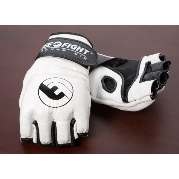 Рукавички MMA Free-Fight Gloves White (4 унції)