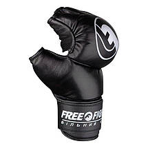 Рукавички ММА Free-Fight Black, фото 6