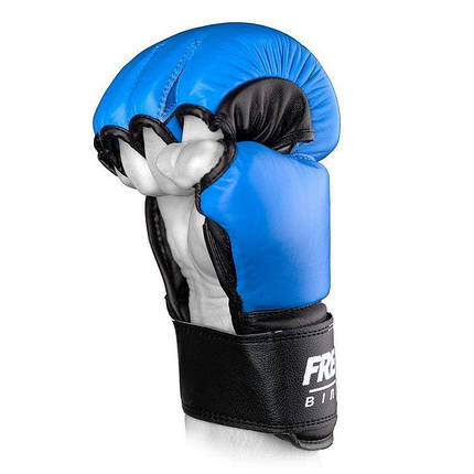 Рукавички ММА Free-Fight Blue, фото 3