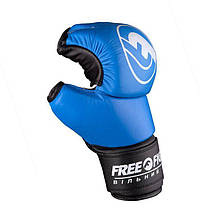 Рукавички ММА Free-Fight Blue, фото 5