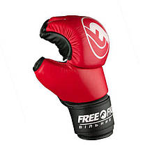 Перчатки ММА Free-Fight Red, фото 5