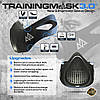 Тренувальна маска для витривалості маска для тренування дихання Elevation Training Mask 3.0 (Оригінал), фото 7