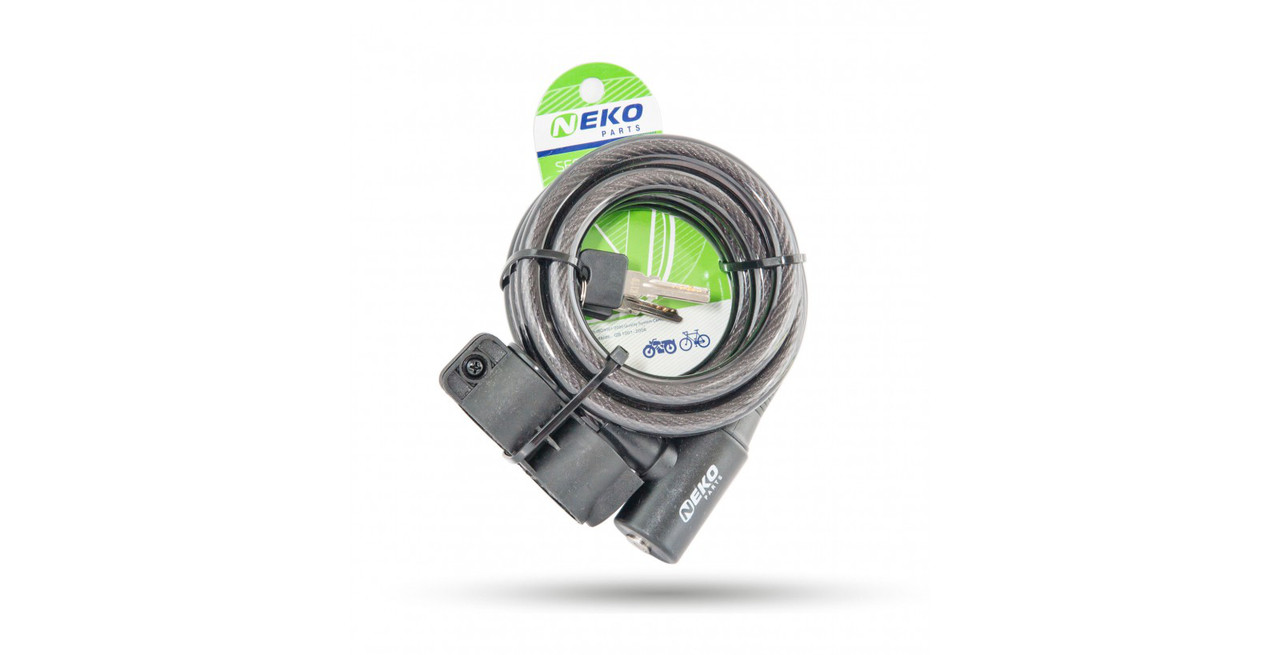 Замок Neko-505-12 спіраль ключ 12х1800мм