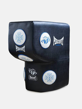 Подушка аперкотна настінна подушка для відпрацювання ударів Peresvit Fusion PU Leather Wall Mount Uppercut Bag, фото 3