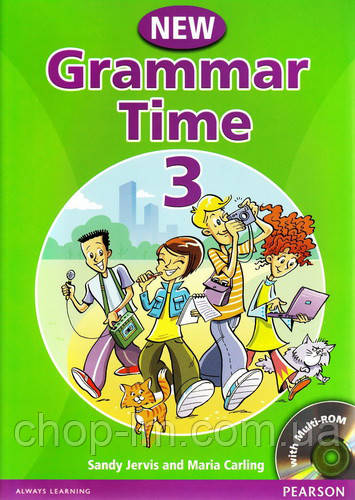  Grammar Time 3 (New Edition) Student's Book with CD-ROM Pack (учбовник по граматиці для дітей, рівень 3)