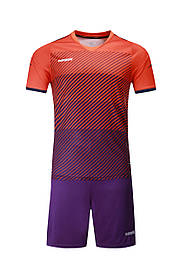 Футбольная форма Europaw 017 оранжево-фиолетовая