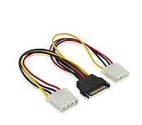 Перехідник Sata на 2x Molex (IDE)