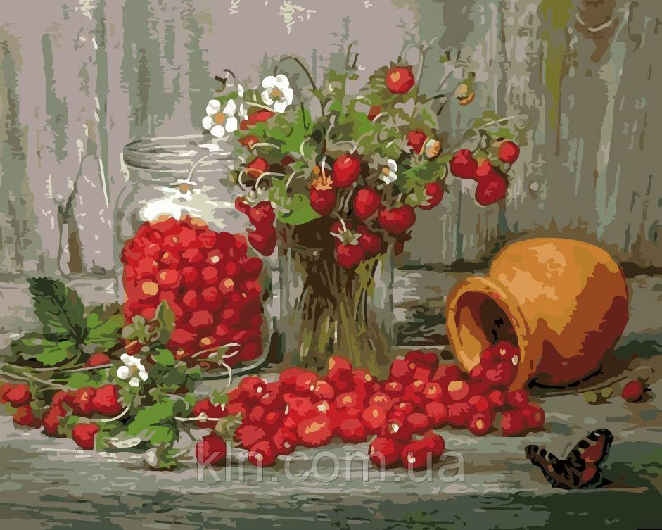 Картина за номерами ArtStory Солодка суниця 40 х 50 см (арт. AS0131), фото 1