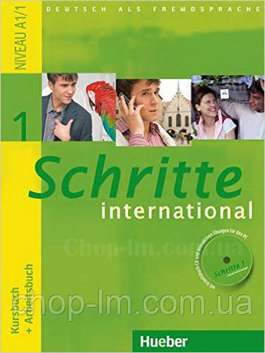 Schritte International 1 Kursbuch + Arbeitsbuch mit Audio-CD zum Arbeitsbuch und interaktiven Übungen