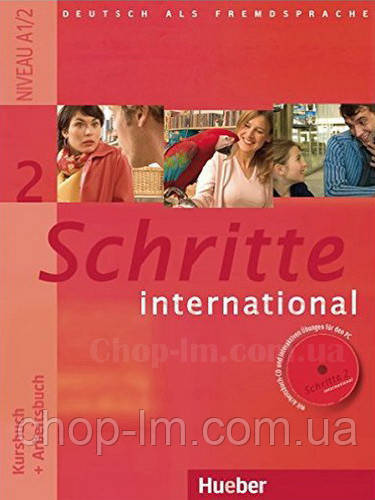 Schritte International 2 Kursbuch + Arbeitsbuch mit Audio-CD zum Arbeitsbuch und interaktiven Übungen