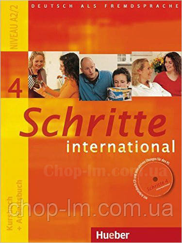 Schritte International 4 Kursbuch + Arbeitsbuch mit Audio-CD zum Arbeitsbuch und interaktiven Übungen