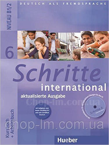 Schritte International 6 Kursbuch + Arbeitsbuch mit Audio-CD zum Arbeitsbuch und interaktiven Übungen