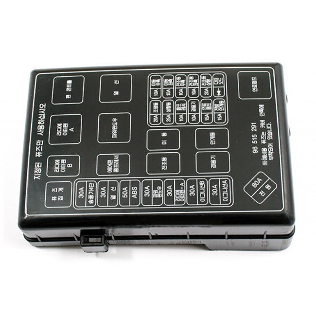 Корпус блоку запобіжників Ланос — кришка верхня, 96245532/96258790/96245532/96515292, фото 1