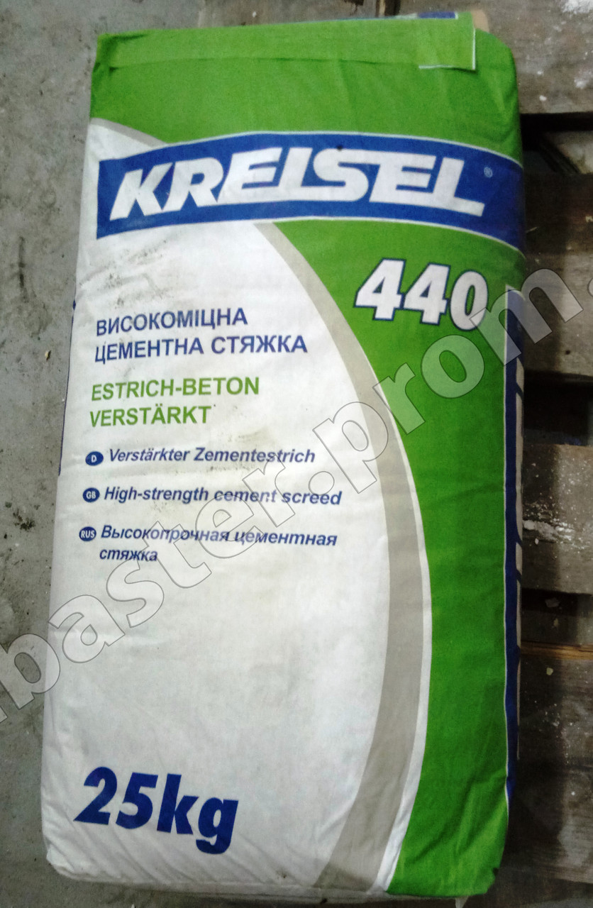 Ланцюгова стяжка Крайзель 440, Kreisel 440 estrich-beton (25 кг)