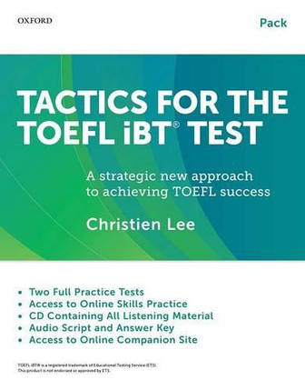 Tactics for the TOEFL iBT Test Pack with Audio CDs, Access to Online Skills Practice and key, фото 1