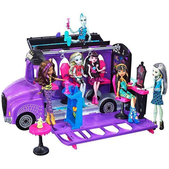 Ігровий набір Шкільний автобус Делюкс для ляльок Монстер Хай - Monster High Deluxe Bus FCV63