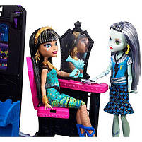 Ігровий набір Шкільний автобус Делюкс для ляльок Монстер Хай - Monster High Deluxe Bus FCV63, фото 4