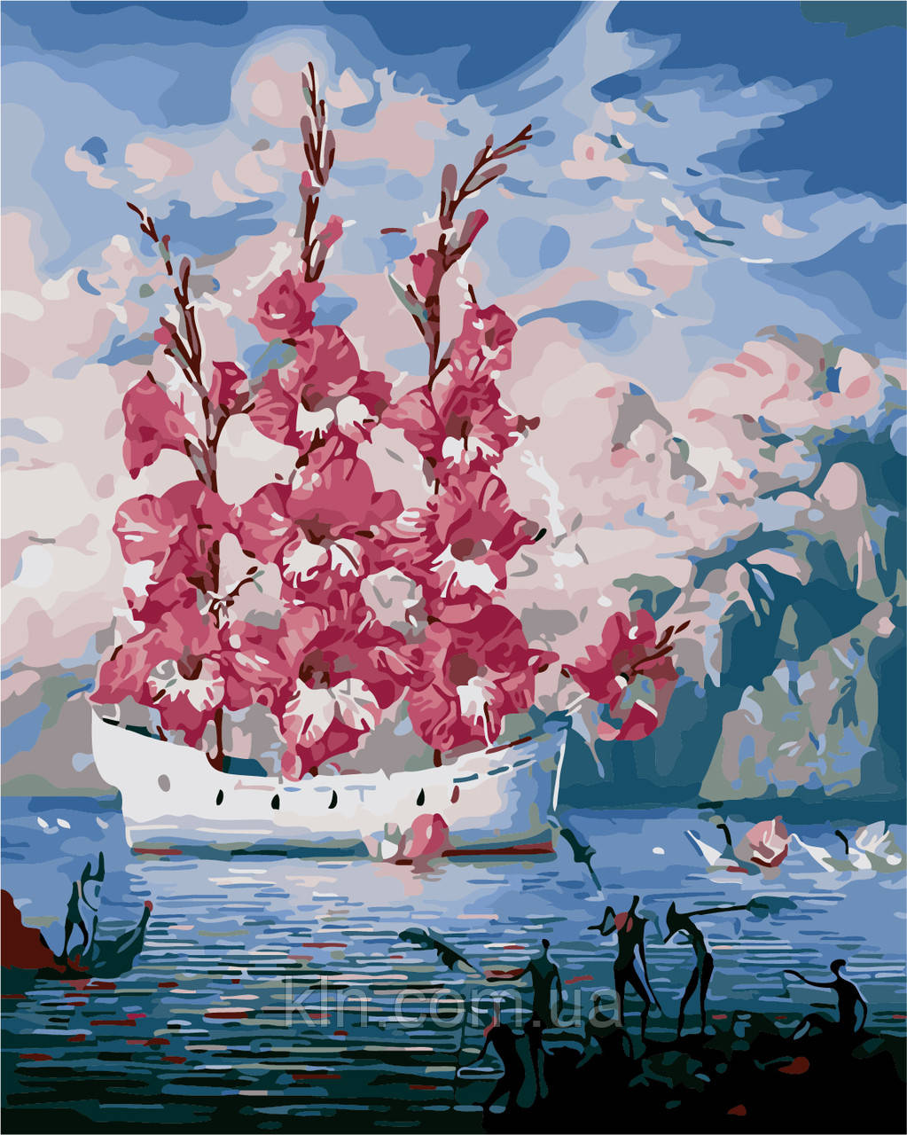 Картина за номерами ArtStory Сальвадор Дали. Вітрила. 40 х 50 см (арт. AS0154), фото 1