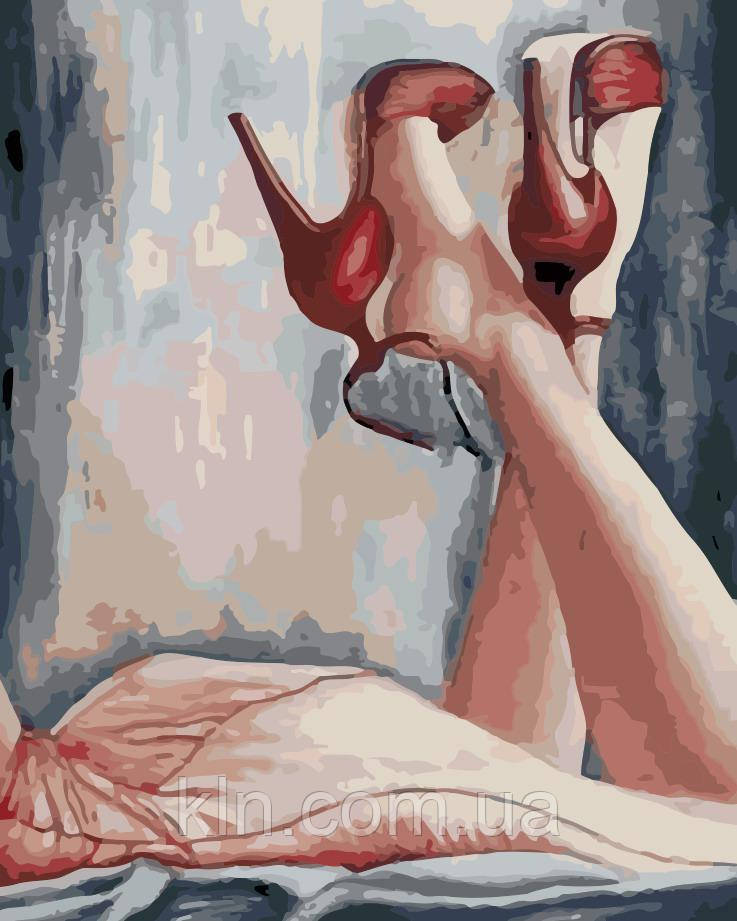 Картина за номерами ArtStory В червоних туфлях 40 х 50 см (арт. AS0205), фото 1