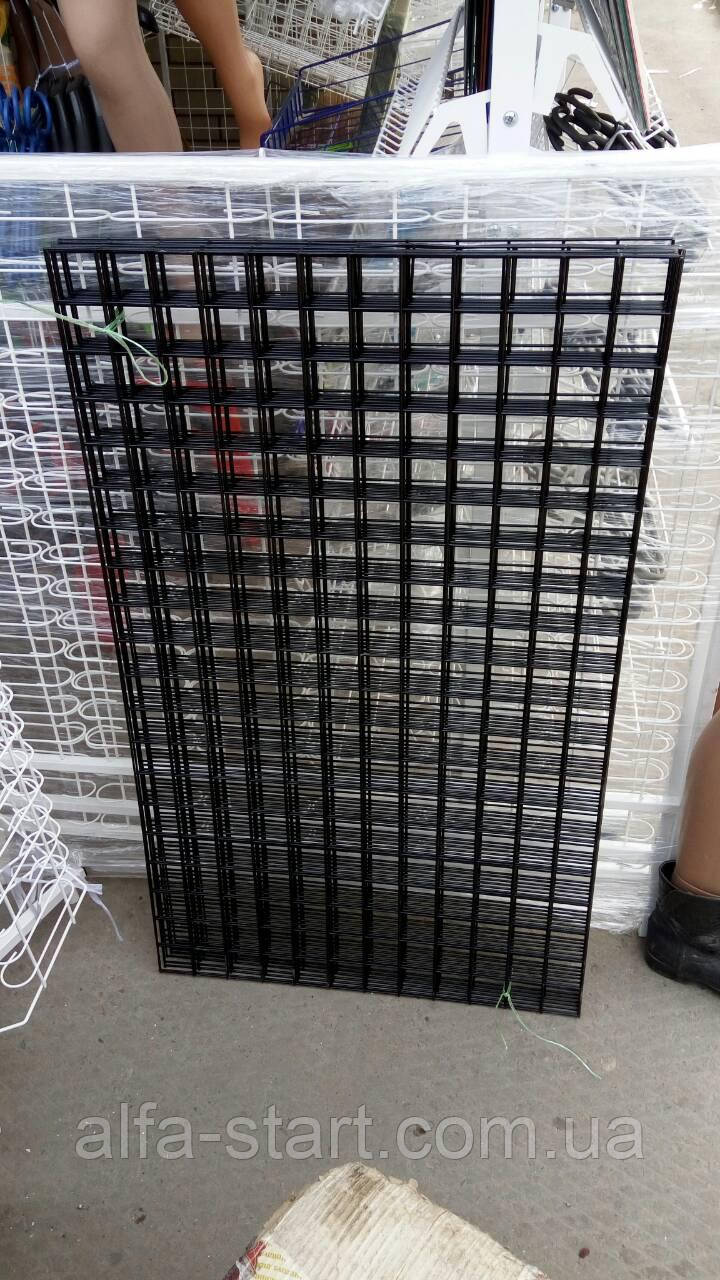 Чорна матова сітка 100х100см на стену, фото 1