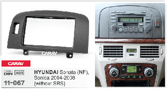 Перехідна рамка CARAV 11-067 2 DIN (Hyundai Sonata, Sonica)