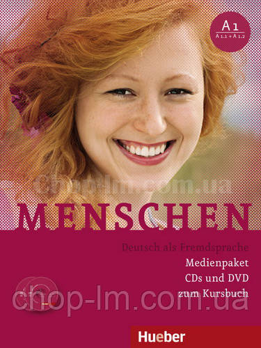 Menschen A1 Medienpaket 3 CDs + DVD (Аудіокомплект — дисків Kursbuch A1 і A1 / 1 і A1 / 2 + DVD)