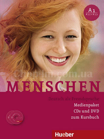 Menschen A1 Medienpaket 3 CDs + DVD (Аудіокомплект — дисків Kursbuch A1 і A1 / 1 і A1 / 2 + DVD), фото 2