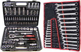 Набір ключів 108 шт + набір ключів 6-32 мм 25 шт