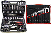Набір ключів 109 шт + набір ключів 6-22 мм 12 шт