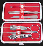 Жіноча сумка набір 3в1 + манікюрний набір синій, фото 6