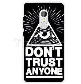 Чохол силіконовий для Xiaomi Redmi Note 4x з картинкою око