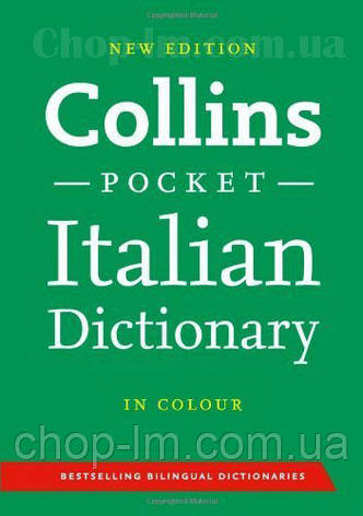 Collins Pocket Italian Dictionary / Словник Англо-італійський, Італійсько-англійський, фото 2