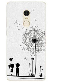 Панель силіконова накладка для Xiaomi Redmi Note 4x з малюнком