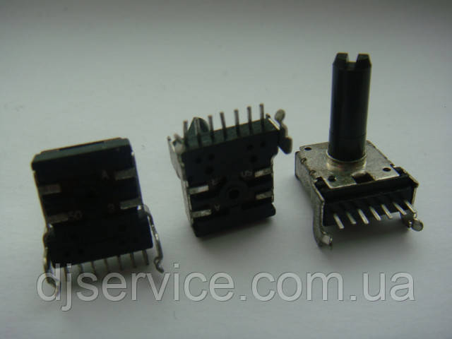 Потенціометр 70-503-27 (горизонтальний) a50k 15mm noMID для пультів, фото 1