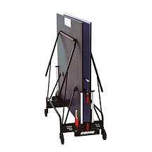 Тенісний стіл для закритих приміщень складаний тенісний стіл ігровий для дому Donic Indoor Roller 400 синій, фото 4