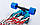 Лонгборд дерев'яний професійний з канадського клена 41in круїзер (чорний-синій), фото 5